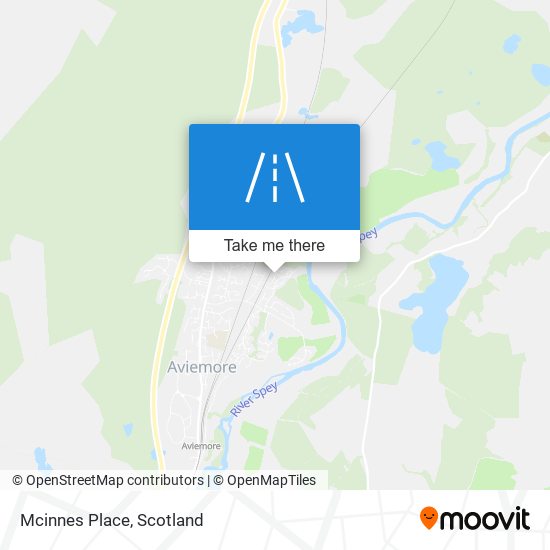 Mcinnes Place map