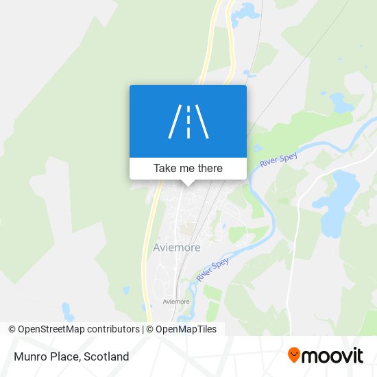 Munro Place map