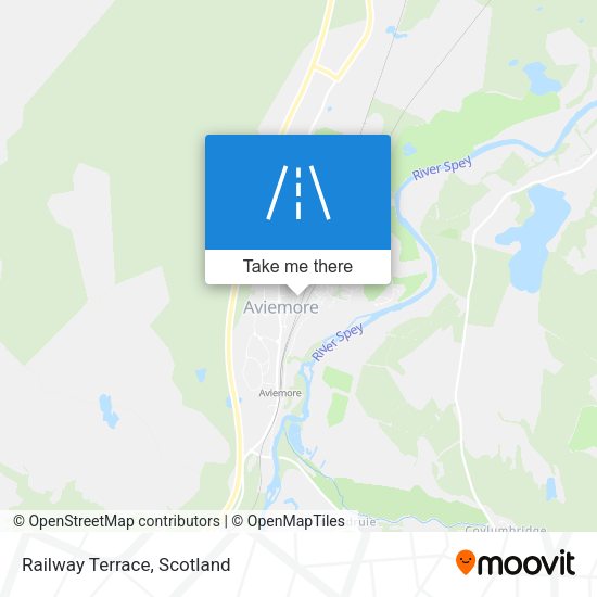 Railway Terrace map