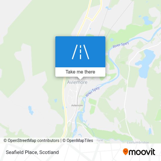 Seafield Place map