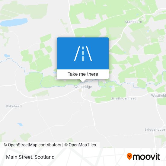 Main Street map