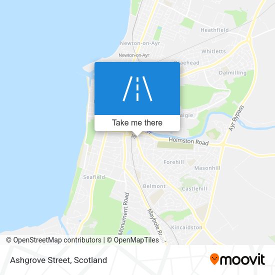Ashgrove Street map