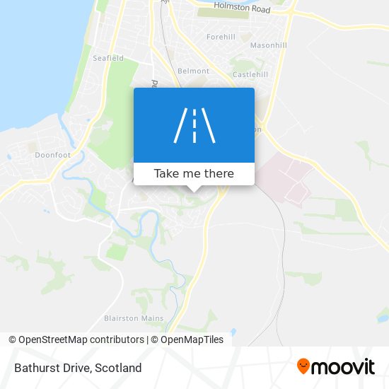 Bathurst Drive map