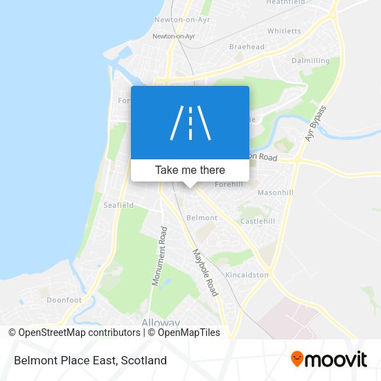 Belmont Place East map