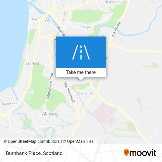 Burnbank Place map