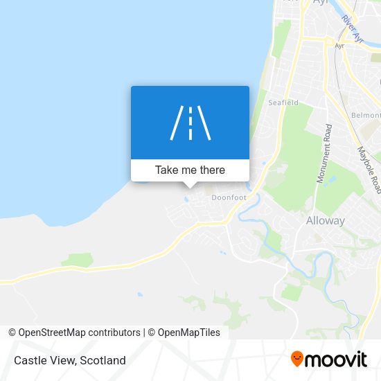 Castle View map