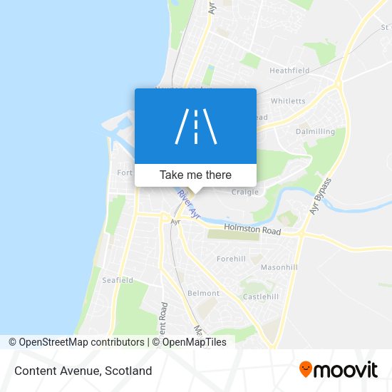 Content Avenue map