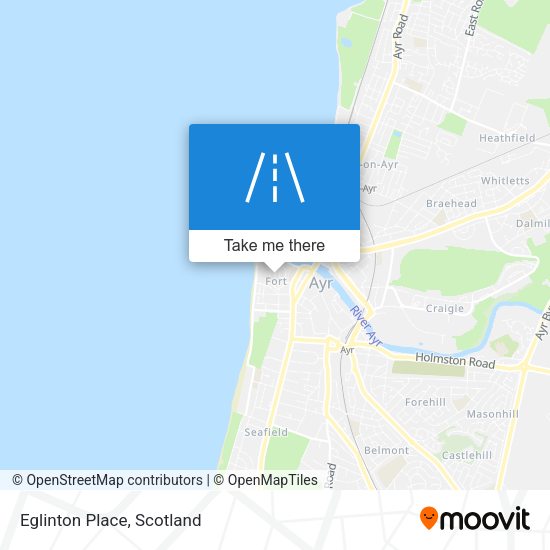 Eglinton Place map