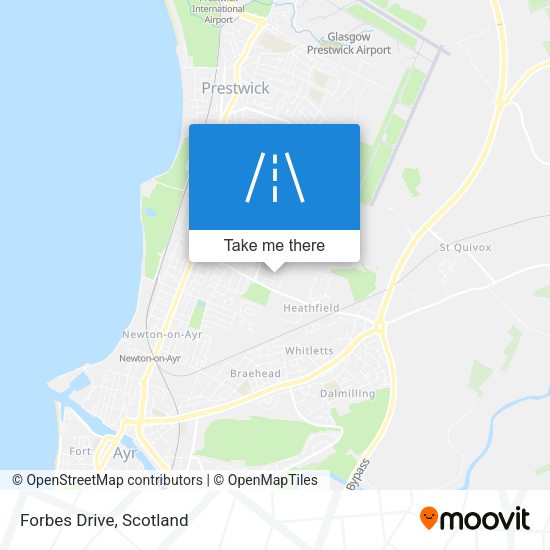 Forbes Drive map
