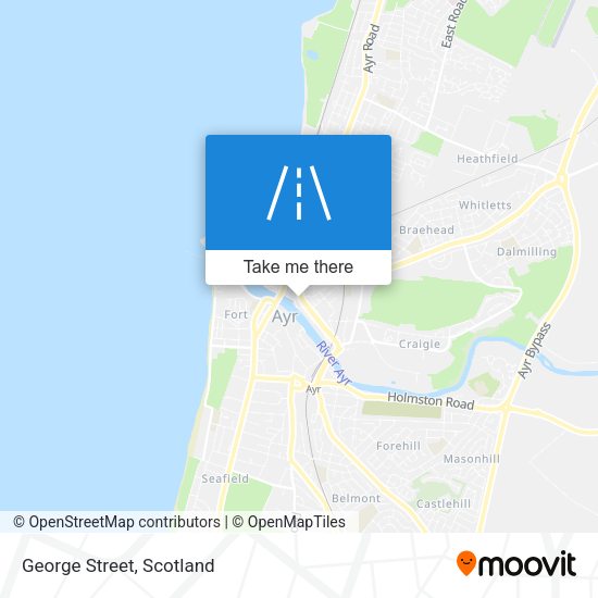 George Street map