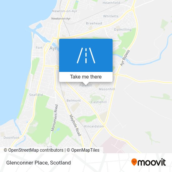 Glenconner Place map