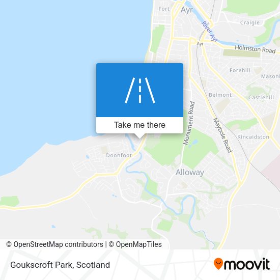 Goukscroft Park map