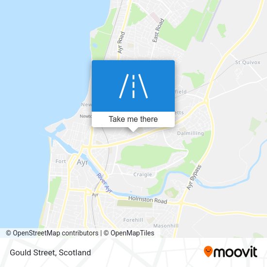 Gould Street map