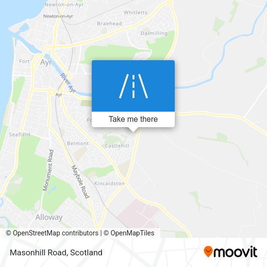 Masonhill Road map