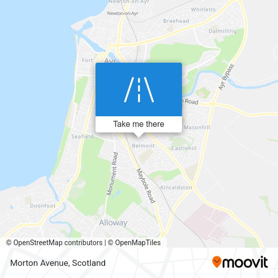 Morton Avenue map