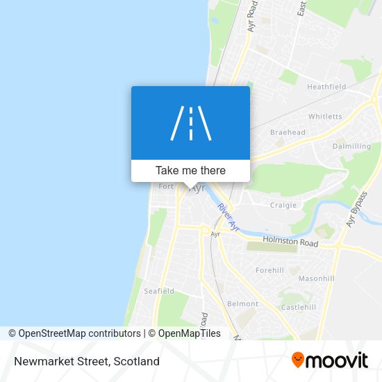 Newmarket Street map