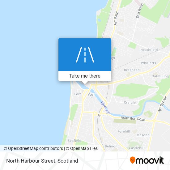 North Harbour Street map