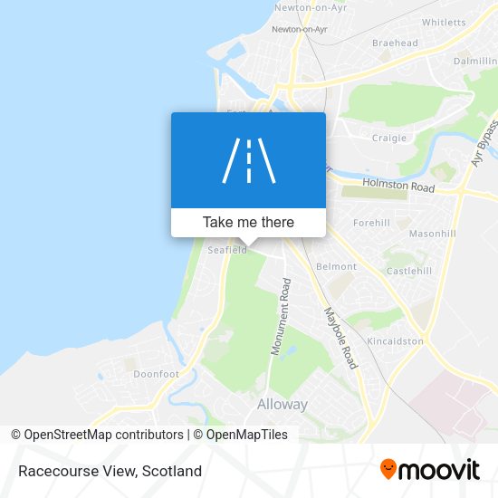 Racecourse View map