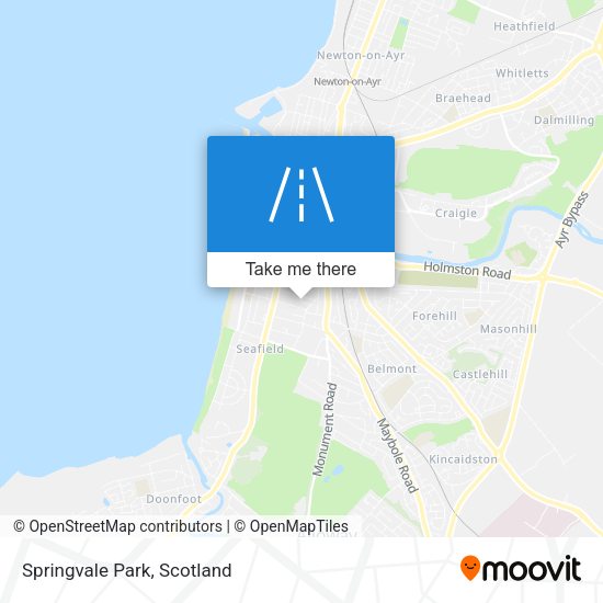 Springvale Park map