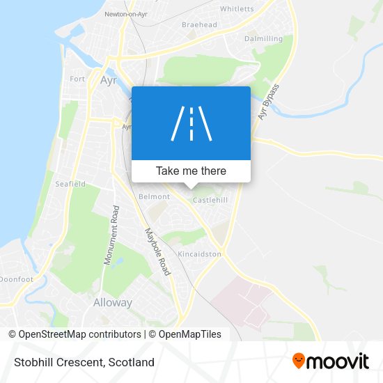 Stobhill Crescent map