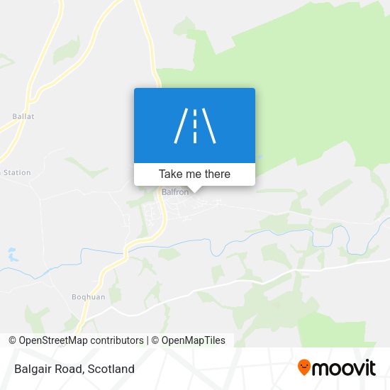 Balgair Road map