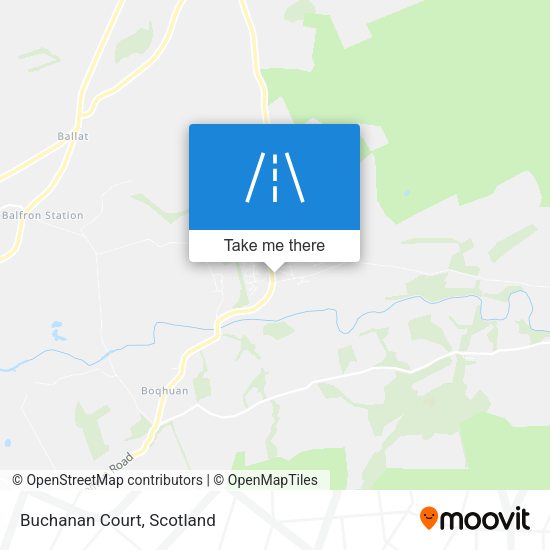 Buchanan Court map