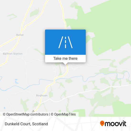 Dunkeld Court map