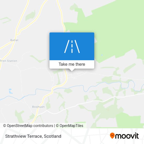 Strathview Terrace map