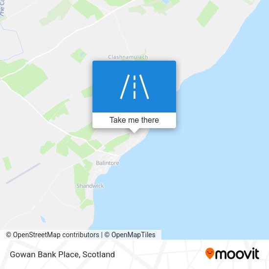 Gowan Bank Place map