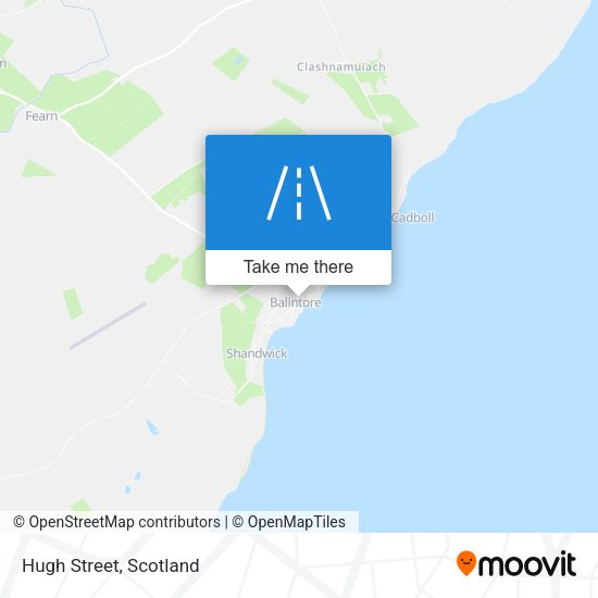 Hugh Street map