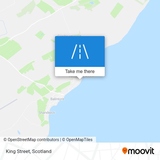 King Street map