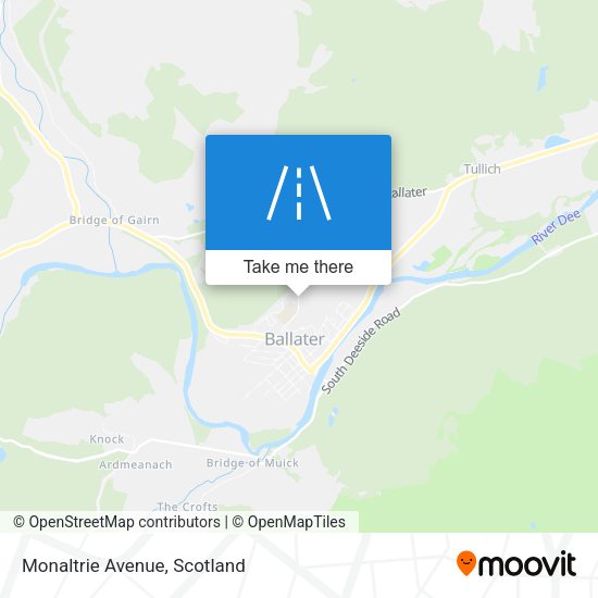 Monaltrie Avenue map