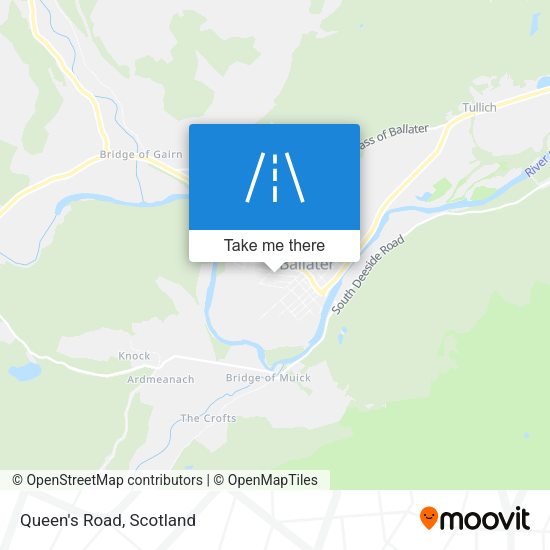 Queen's Road map