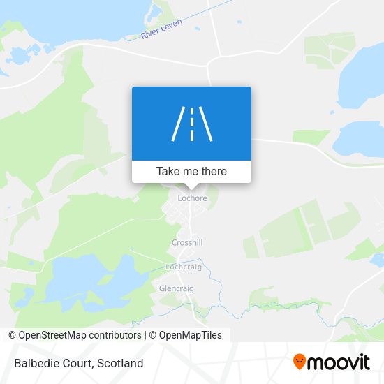 Balbedie Court map
