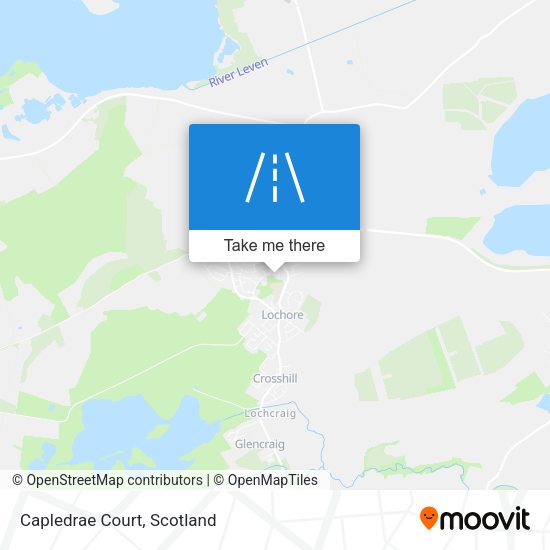 Capledrae Court map