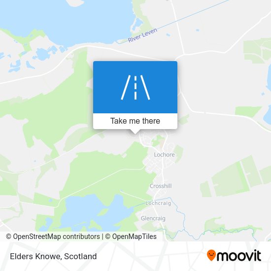 Elders Knowe map
