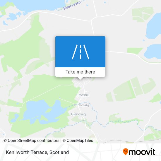 Kenilworth Terrace map