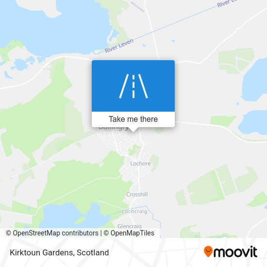 Kirktoun Gardens map