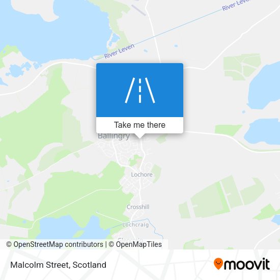 Malcolm Street map