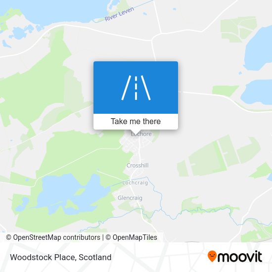 Woodstock Place map