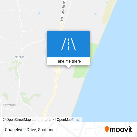 Chapelwell Drive map