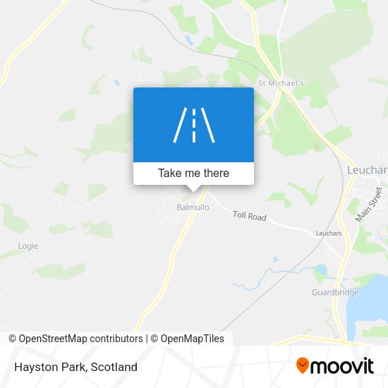 Hayston Park map