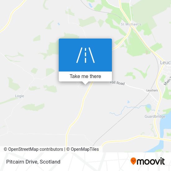 Pitcairn Drive map