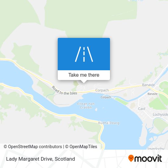 Lady Margaret Drive map