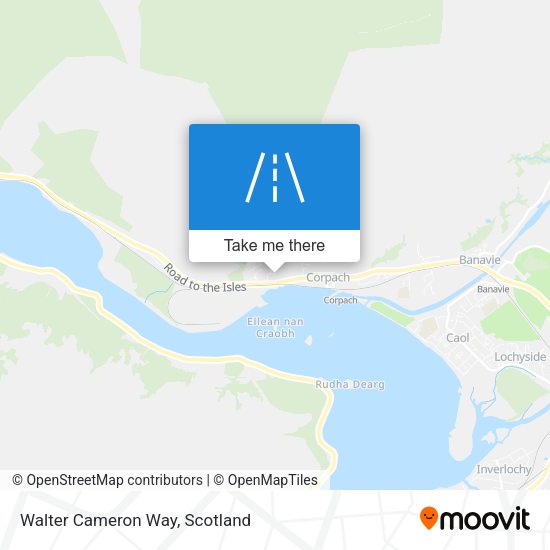 Walter Cameron Way map