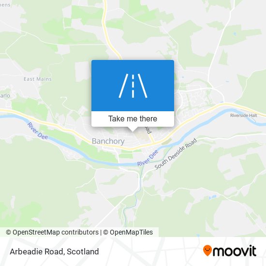 Arbeadie Road map