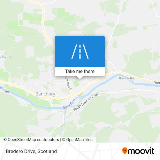 Bredero Drive map