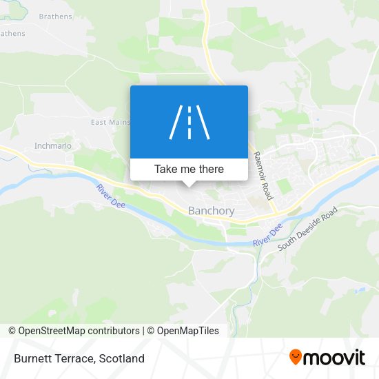 Burnett Terrace map