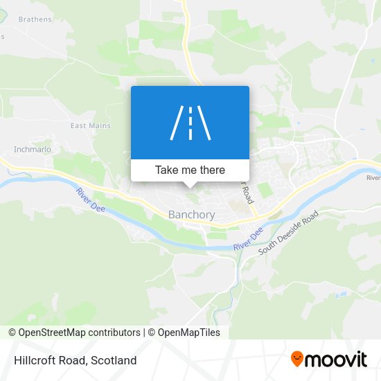 Hillcroft Road map