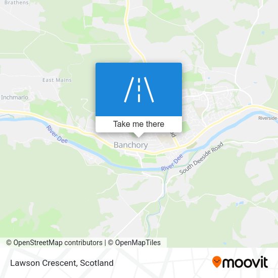 Lawson Crescent map
